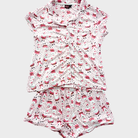 Santa's Treasures Other - Pink Santa Soft Pajamas